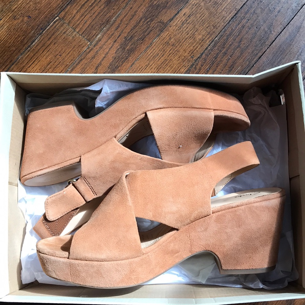 Clarks Maritsa Lara shoe/heel. Brand new in box